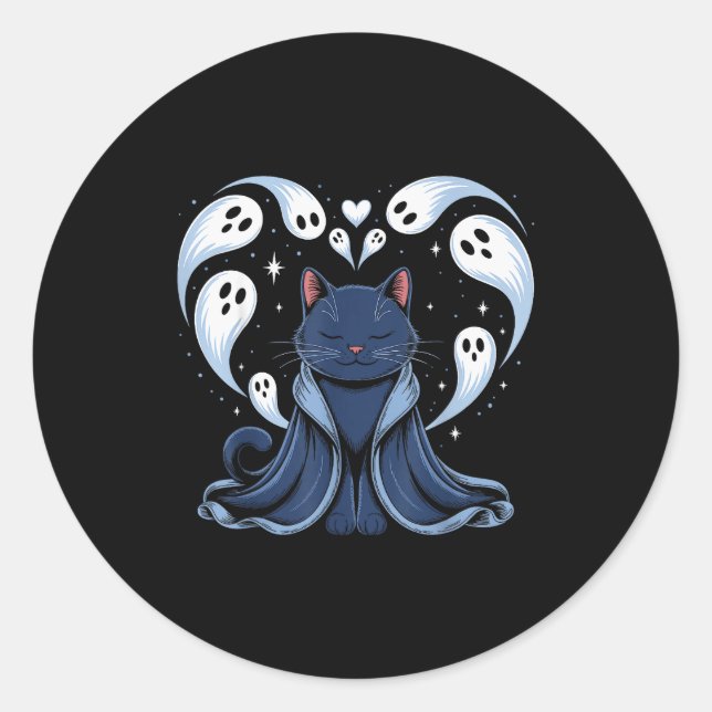 Adesivo Cat Meme Wizard Soky Fantasy Kitty  (Frente)