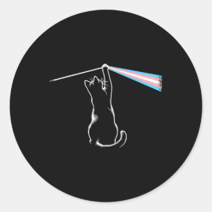 Adesivo Cat Rock Music Trans Pride Lgbt Transgender Cat Lo