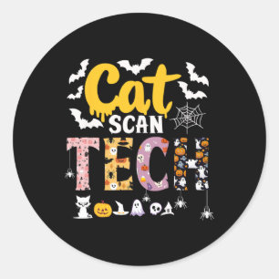 Adesivo Cat Scan Ct Rad Tech Halloween Costume Spider