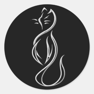 ADESIVO CAT SILHOUETTE