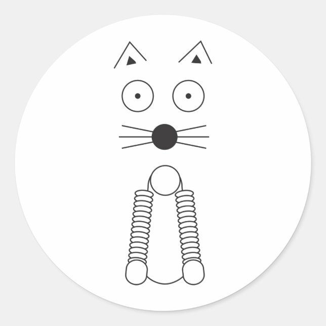 Adesivo CAT simples (Frente)