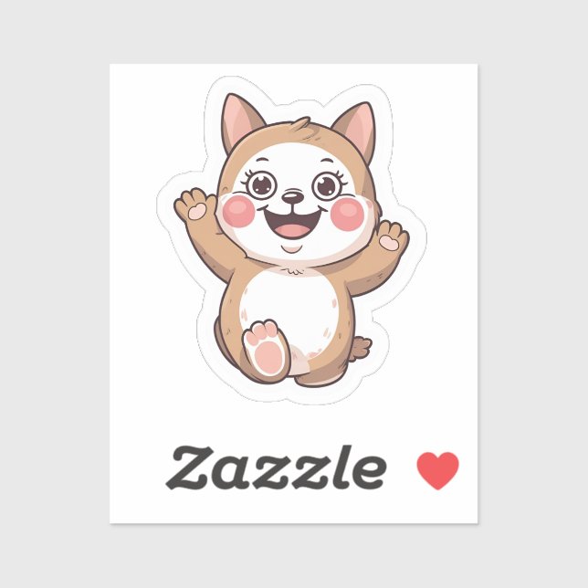 Adesivo Cat Sticker,,Cute Cat Sticker,,Kawaii Cat Sticker, (Folha)