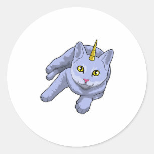 Adesivo Cat Unicorn