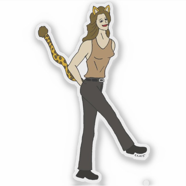 Adesivo catadora (Frente)