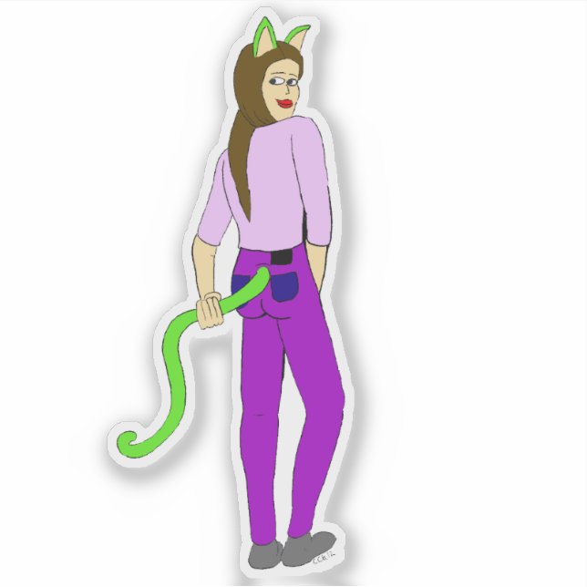 Adesivo catadora (Frente)