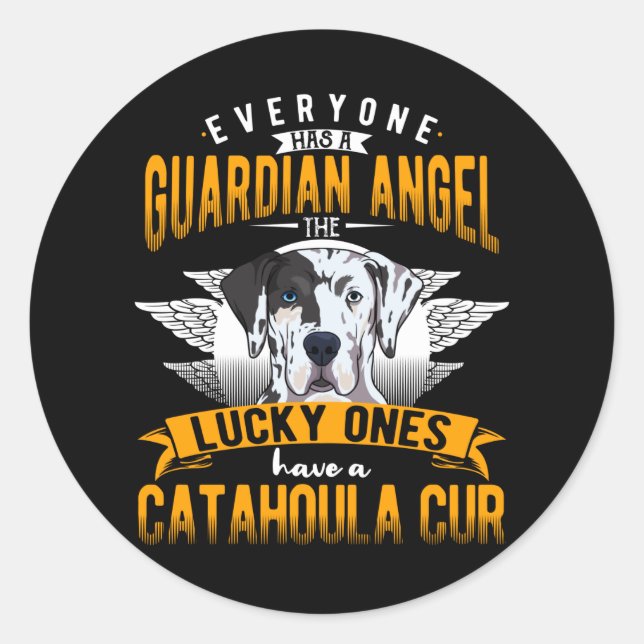 Adesivo Catahoula Leopard Dog Idea (Frente)