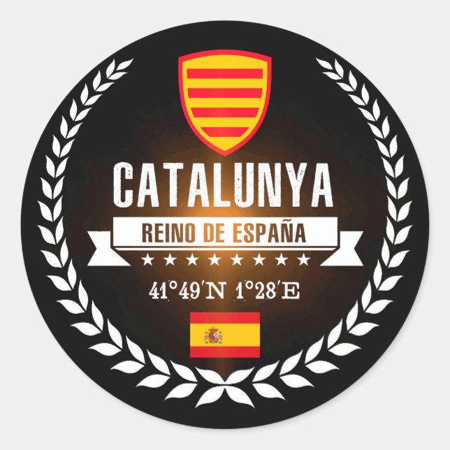 Adesivo Catalunha (Frente)
