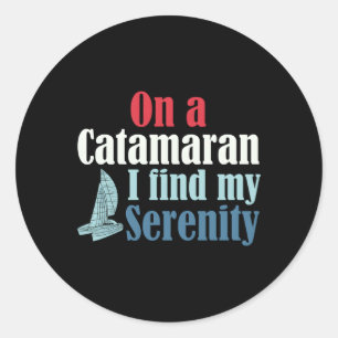 Adesivo Catamaran Boat Sailing