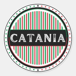 Adesivo Catania City Pride Emblem – Italian Identity