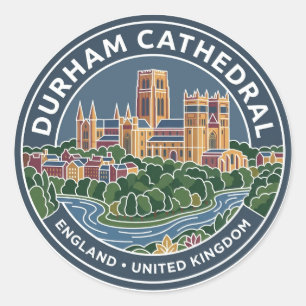 Adesivo Catedral de Durham Reino Unido