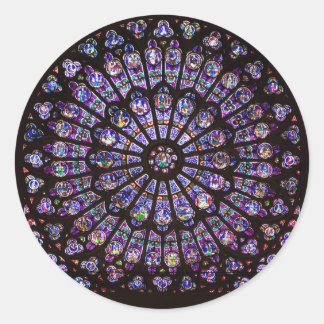Adesivo Catedral de Notre Dame, Rosa de Paris