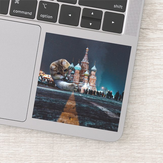 Adesivo Catedral de santo Basil e Hosico (Detalhe)