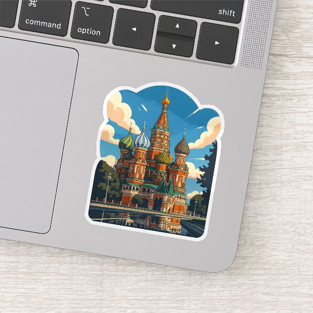 Adesivo Catedral de São Basílio de Moscou (Detalhe)