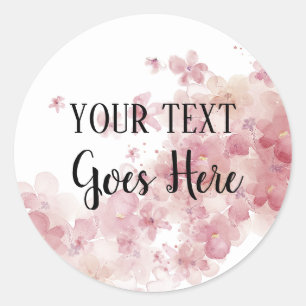 Adesivo Categoria floral do Produto artesanal Personalizáv