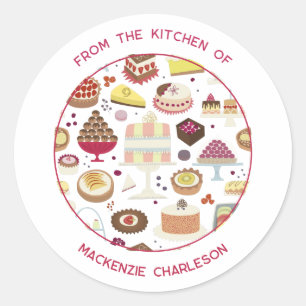 Adesivo Catering Business Classic Round Sticker