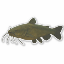Adesivo Catfish Cut-out Sticker
