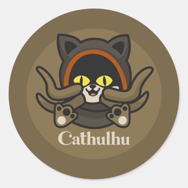Adesivo Cathulhu (Frente)