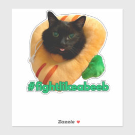 Adesivo #catlikeabeeb Sticker