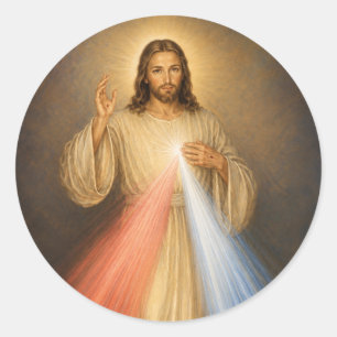 Adesivo Católico Jesus Divina Misericórdia Religioso