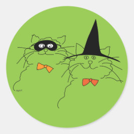 Adesivo Catty Halloween Sticker