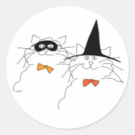 Adesivo Catty Halloween Sticker