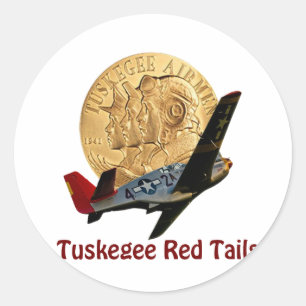 Adesivo Cauda do vermelho de Tuskegee