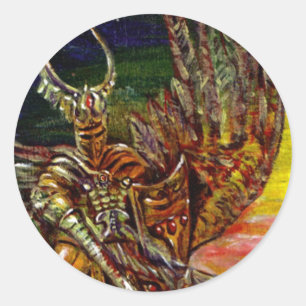 Adesivo Cavaleiro Escuro