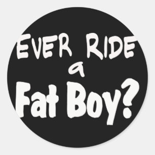 Adesivo Cavaleiro Fat Boy