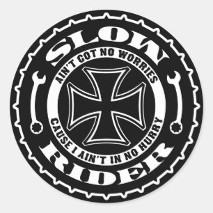 Adesivo Cavaleiro Lento