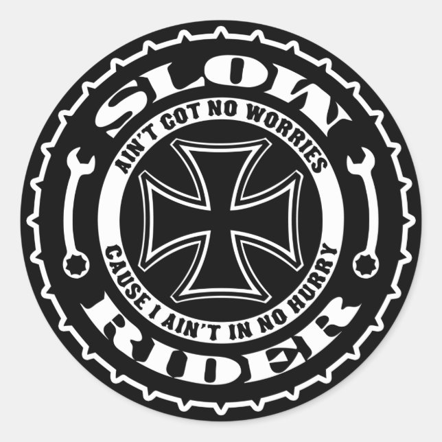 Adesivo Cavaleiro Lento (Frente)