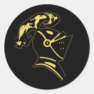 Adesivo Cavaleiro Preto - Sticker
