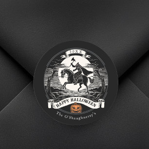 Adesivo Cavaleiro Sem Cabeça Sonolento Hollow Halloween