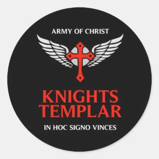 Adesivo Cavaleiros Templários Arte Única de Insignia Medie