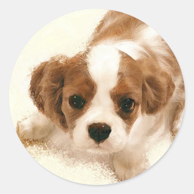 Adesivo Cavalier King Charles Spaniel (Frente)