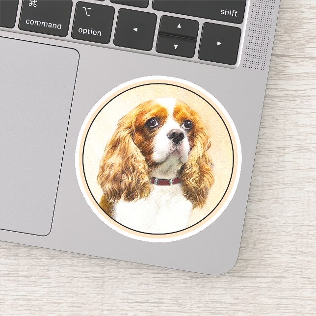 Adesivo Cavalier King Charles Spaniel Original (Detalhe)