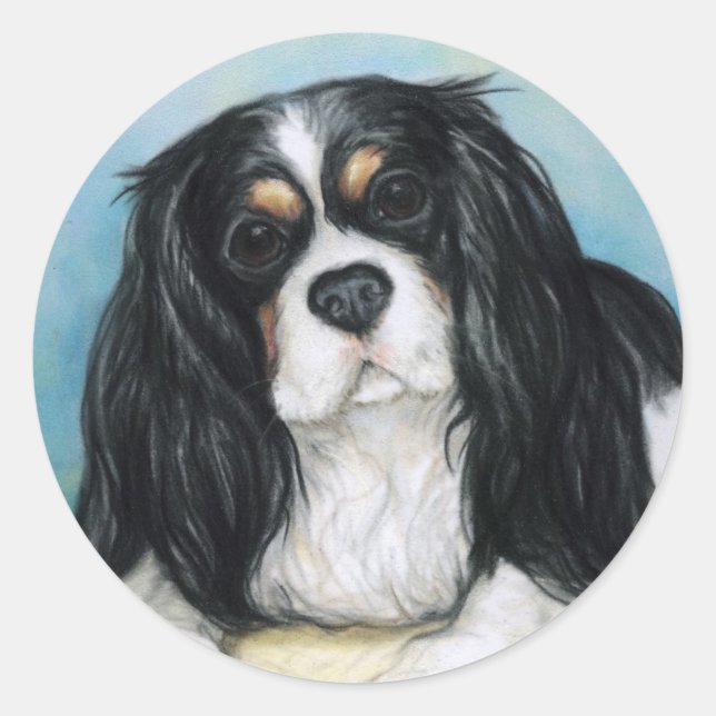 Adesivo Cavalier King Charles Spaniel Sticker (Frente)