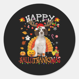 Adesivo Cavalier King Halloween Cog Feliz Hallot