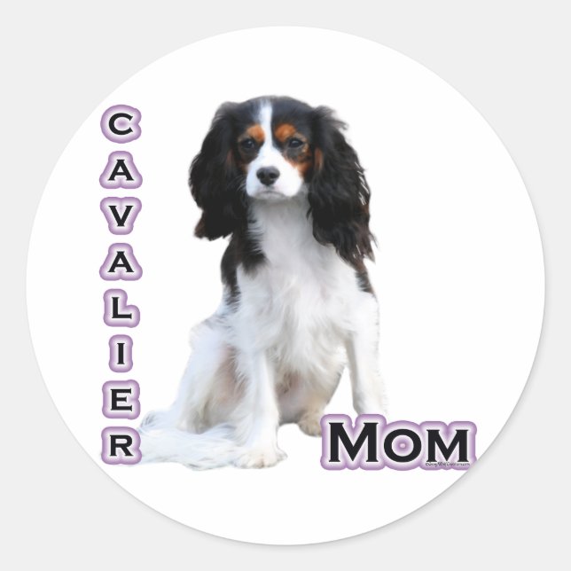 Adesivo Cavalier Mãe 4 - Sticker (Frente)