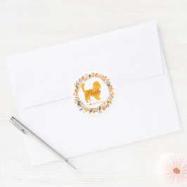 Adesivo Cavalier - Presente Personalizado Laranja