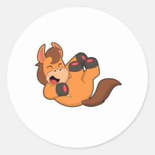 Adesivo Cavalo a Rir