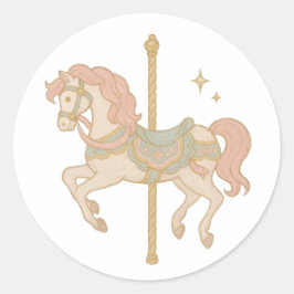Adesivo Cavalo de carrossel