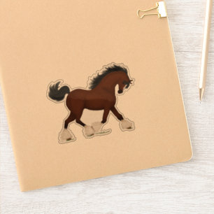 Adesivo Cavalo de Cavalo Equestre Equestre