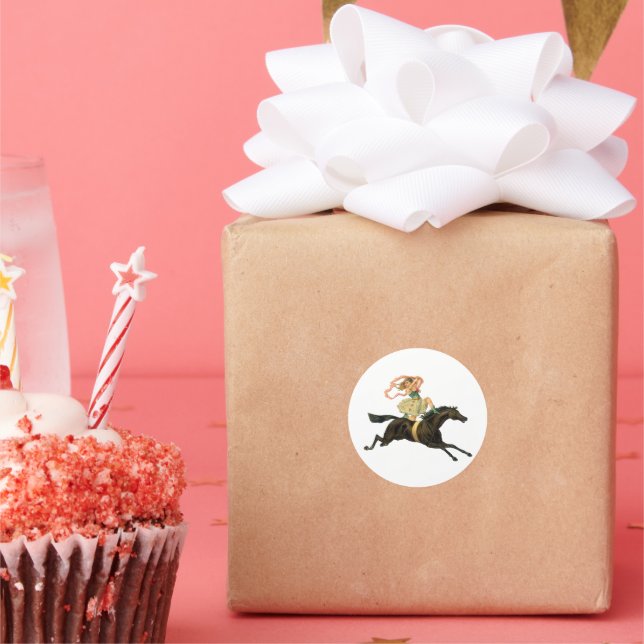 Adesivo Cavalo de Circo e Dançarino (Festa)