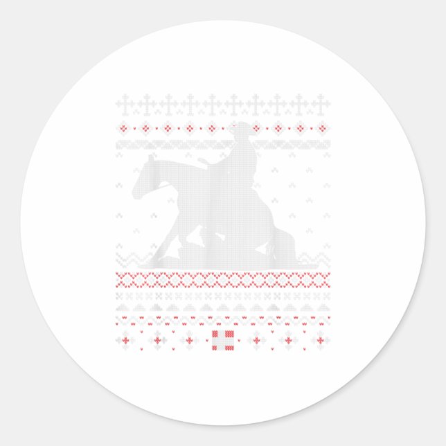 Adesivo Cavalo de Ferro Ocidental (Frente)