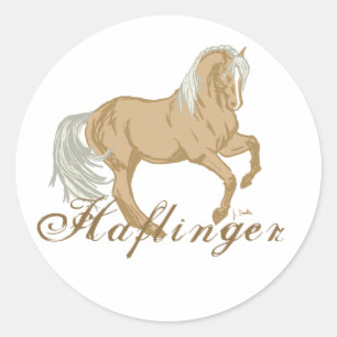 Adesivo Cavalo de Haflinger
