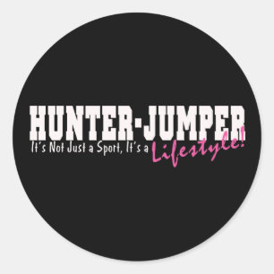 Adesivo Cavalo de Jumper Hunter