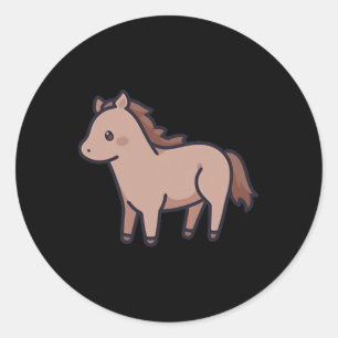 Adesivo Cavalo Japonês Kawaii Aestético Horseback Riding R
