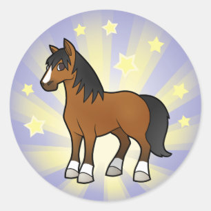 Adesivo Cavalo Little Star