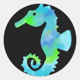 Adesivo Cavalo-marinho Neon