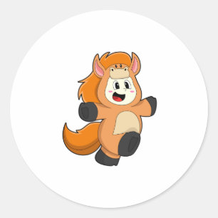 Adesivo Cavalo na fantasia